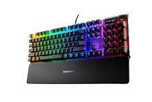 Клавиатура SteelSeries Apex 7 Mechanical Gaming Keyboard OLED Smart Display RGB Backlight, RU